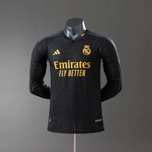 Camiseta de fútbol Real Madrid 2023/24 TERCERA MANGA CORTA VERSION JUGADOR